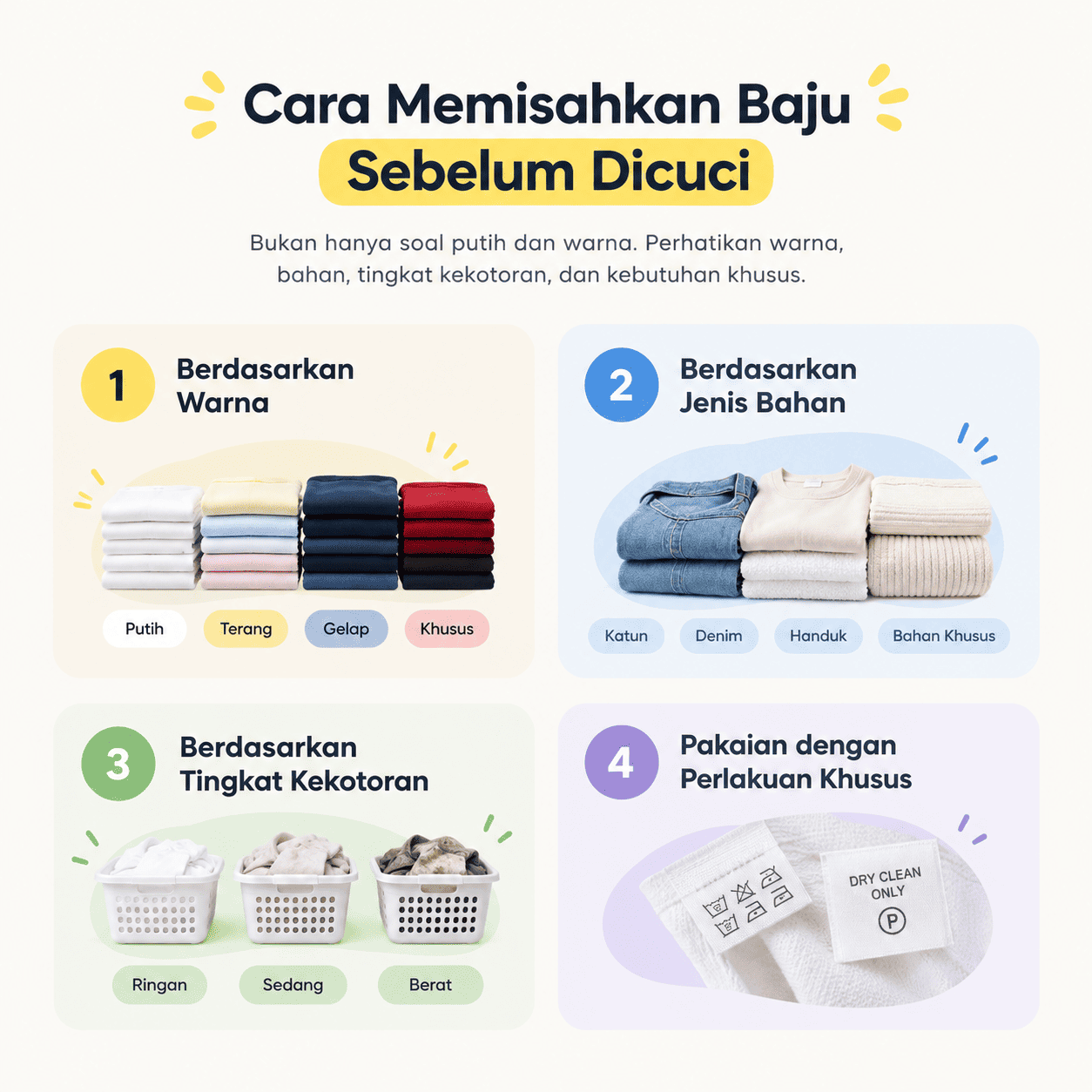 cara-memisahkan-baju-sebelum-dicuci